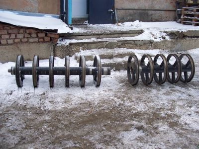 Ремонт переломанного катка